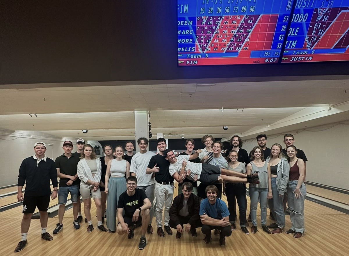 Bowling at Breakzone in Squires Student Center.